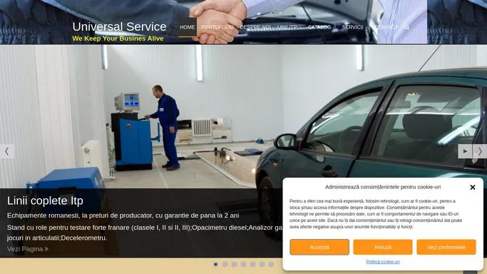 echipamente pentru service auto si itp-uri