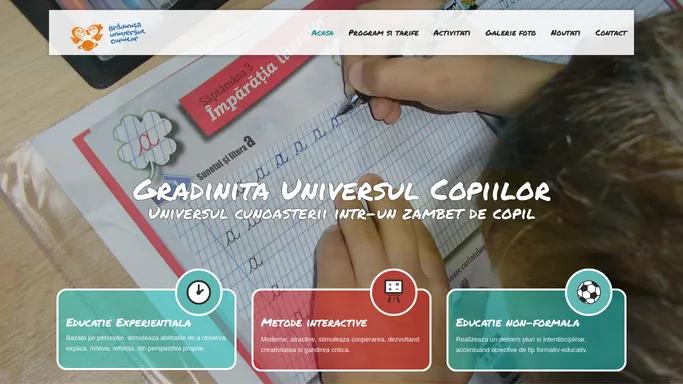 Acasa | Scoala Optima - Universul invatamant Copilului