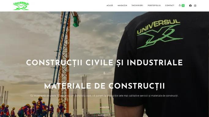 Materiale constructii si Executare constructii