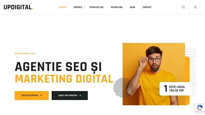 UPDIGITAL - Agentie SEO si Marketing Digital