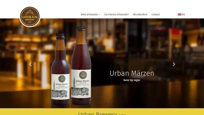 Urban Brewery - bere artizanala produsa in Sibiu