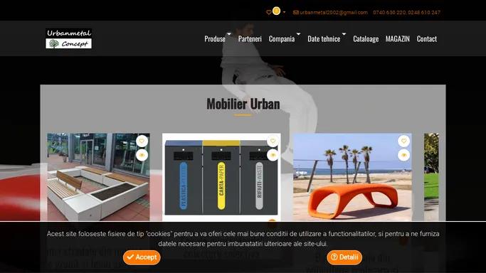 Mobilier urban - Urbanmetal Concept