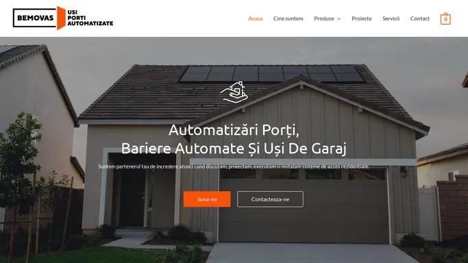 Usi si Porti Automatizate – Automatizam accesul in orice proprietate