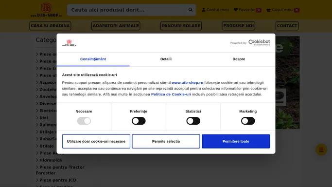 UTB-SHOP.RO - Aici gasesti produsele de care ai nevoie