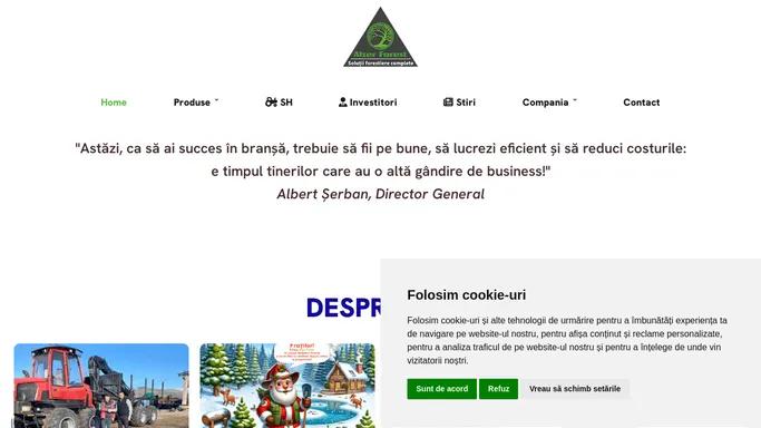 Alser Forest | Utilaje Forestiere | Industria nu se opreste!