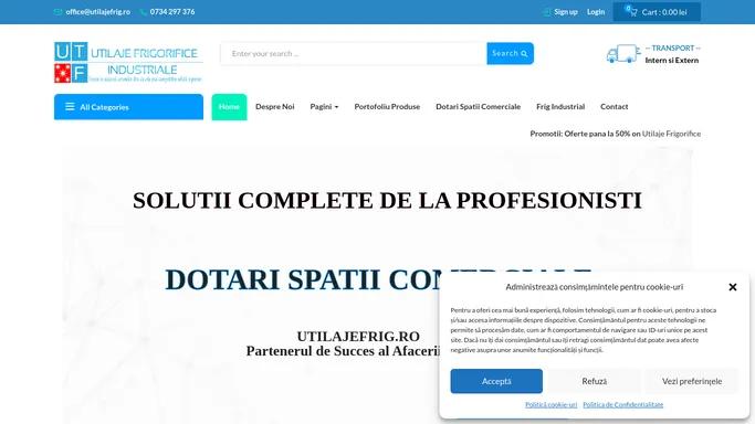 Utilaje Frigorifice, Utilaje Frigorifice Industriale, camere frigorifice, depozite frigorifice, instalatii frigorifice, frig industrial, frig comercial, vitrine frigorifice, service frigorifice, centrale frigorifice, agregate frigorifice, dotari magazine, dotari spatii comerciale,