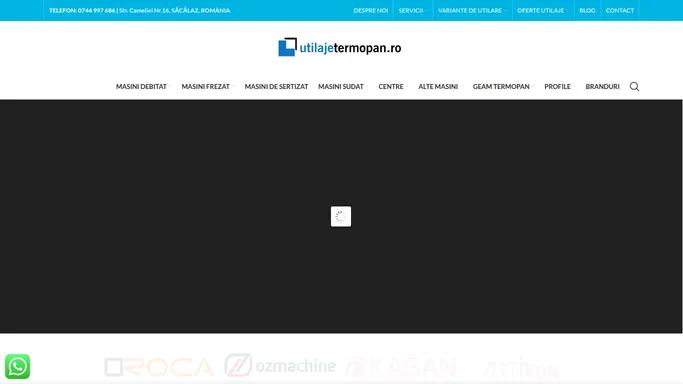 Utilaje Prelucrare Termopanelor, Aluminiului si PVC-ului