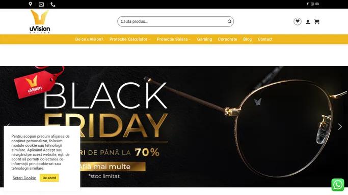 uVision Optics | Magazin Online de Ochelari Pentru Calculator