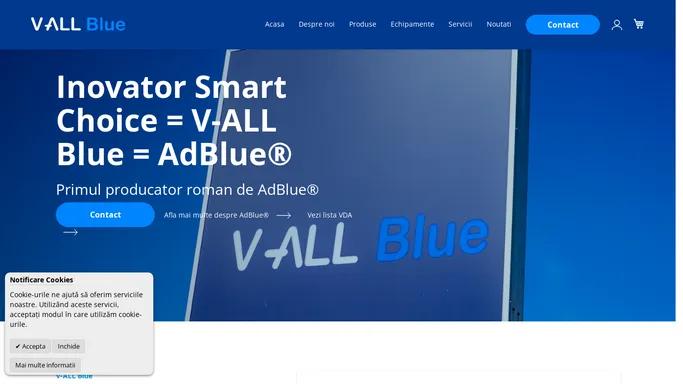 V-ALL Blue - AdBlue® diesel | Ad blue® 1000 l | Adblue® vrac