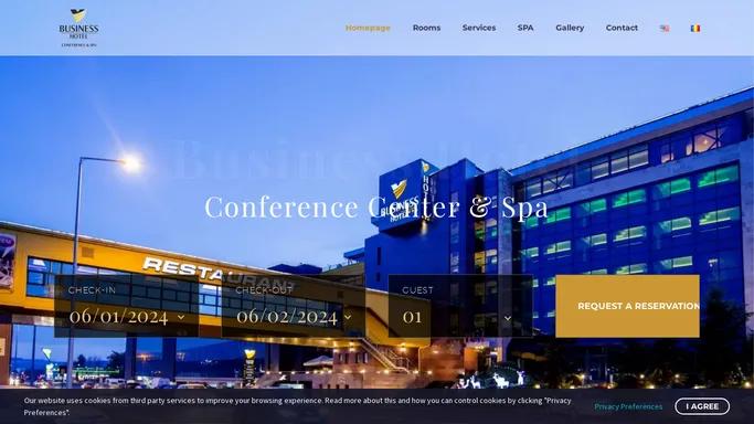 Homepage - Hotel Business