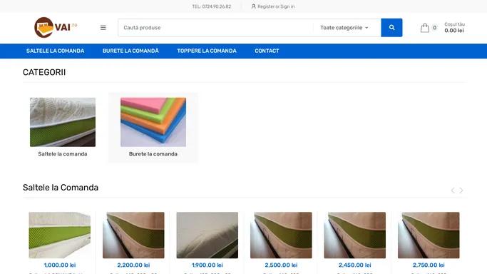 Saltele la comanda - Fabricate in Romania , Burete la comanda