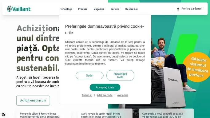 Solutii de incalzire pentru casa ta | Vaillant