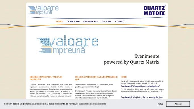 Valoare impreuna - Home