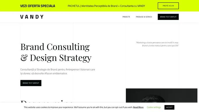 VANDY - Brand Consulting & Design Strategy