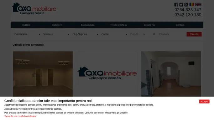 Vanzare apartamente,terenuri,case Cluj | Axa Imobiliare Cluj Napoca