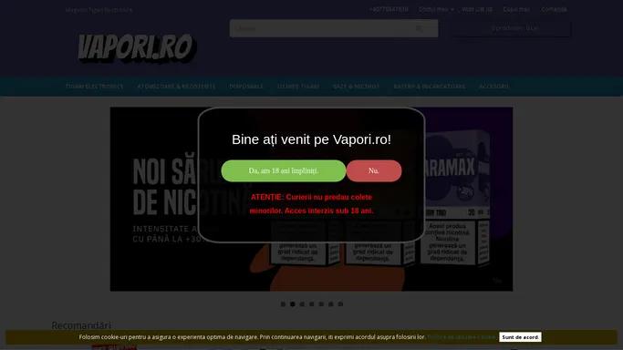 Tigari Electronice Originale la preturi corecte | Vapori.ro