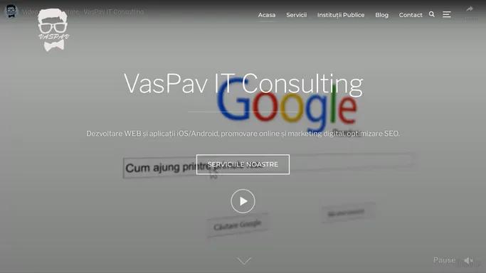 VasPav IT Consulting - Optimizare SEO & Marketing Online