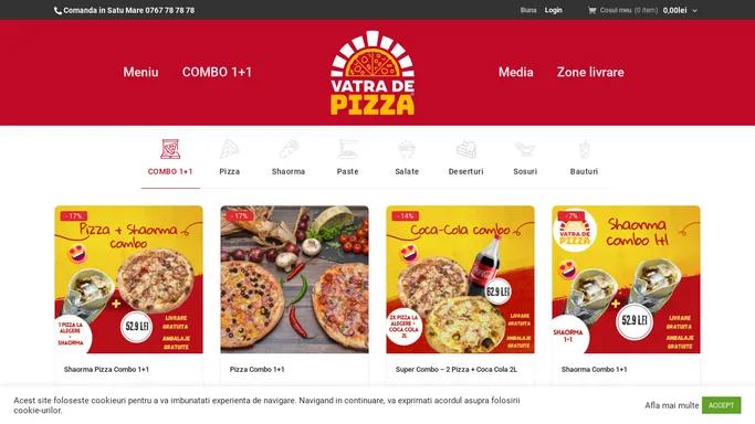 Vatra de Pizza Satu Mare - Livram Rapid si gratuit!