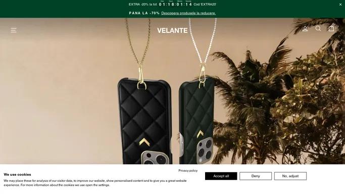 VELANTE Officiale® - Huse Telefon si Accesorii din Piele