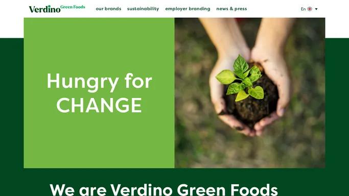 Verdino Green Foods – Plant Based Products