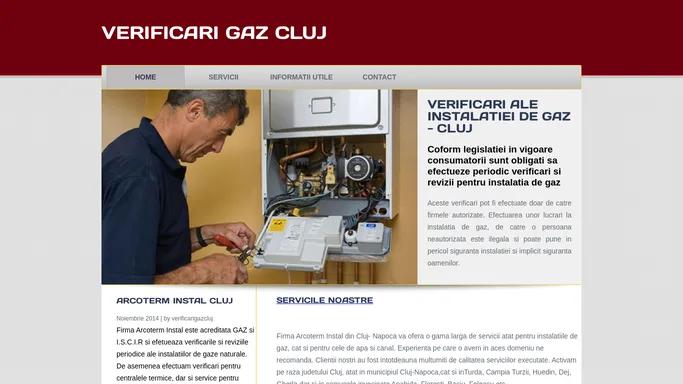 Verificari - Revizii - Gaz Cluj