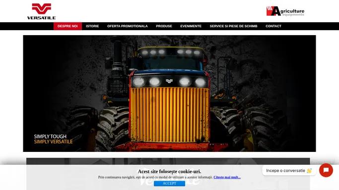 VERSATILE APAN | tractoare universale