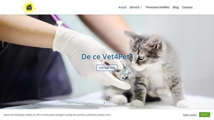 Acasa - Clinica Veterinara Vet4Pet