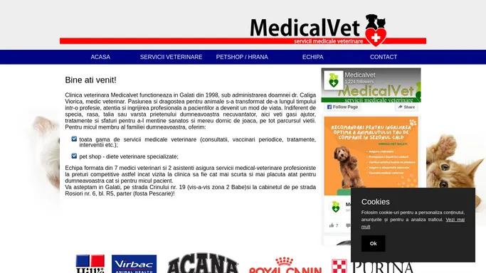 Veterinar Galati - Medicalvet