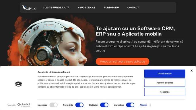 Dezvolta un Crm, Erp sau o Aplicatie Mobila pentru Afacerea Ta - Veziv