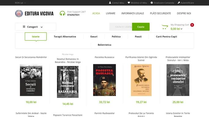 Editura Vicovia - Magazin online de carti
