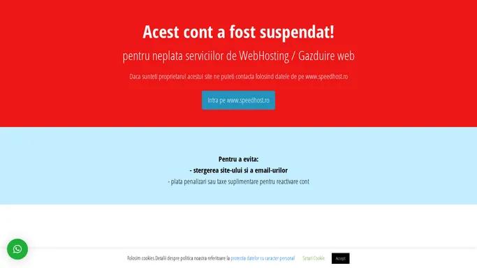 Pagina Suspendata