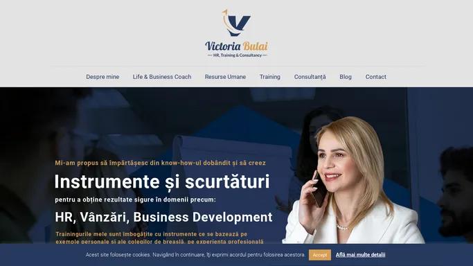 Victoria Bulai - HR, Training & Consultancy