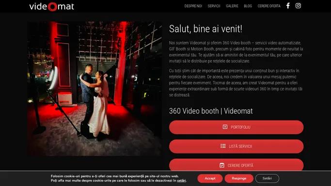 360 Video Booth | Momente de neuitat si multa distractie!