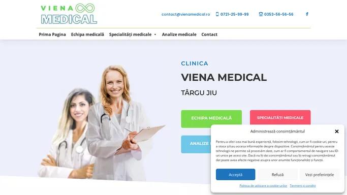 Clinica VIENA Medical | Servicii medicale de calitate in Targu Jiu