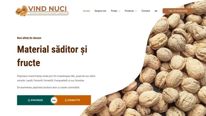 Acasa • Vind nuci
