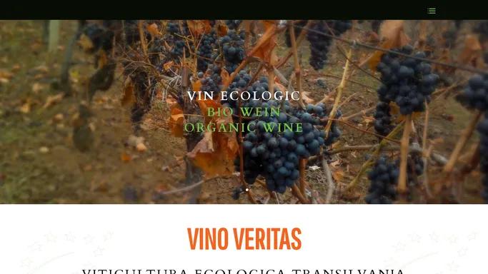 Vino Veritas | Vin Bio Romania