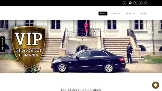 VIP TRANSFER ROMANIA - Chauffeur Services Without Compromise