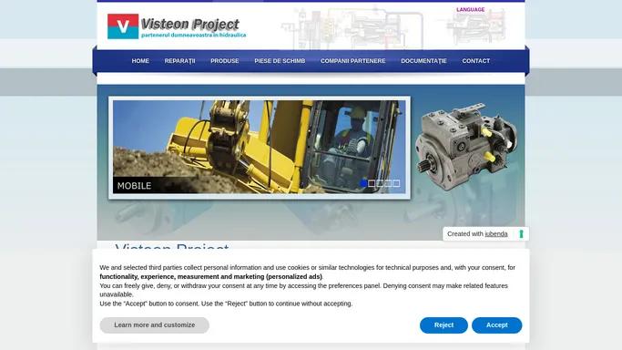 Reparatii Hidraulice - Distribuitoare Hidraulice | VISTEON PROJECT