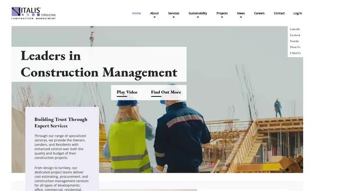 Vitalis Consulting | Leaders in Construction Management