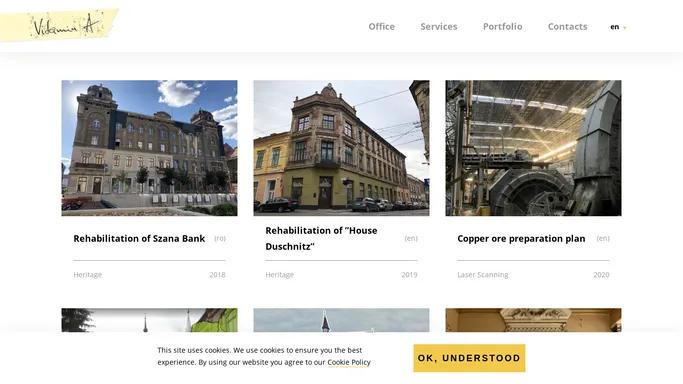 Vitamina Website | Vitamin Architects | Timisoara