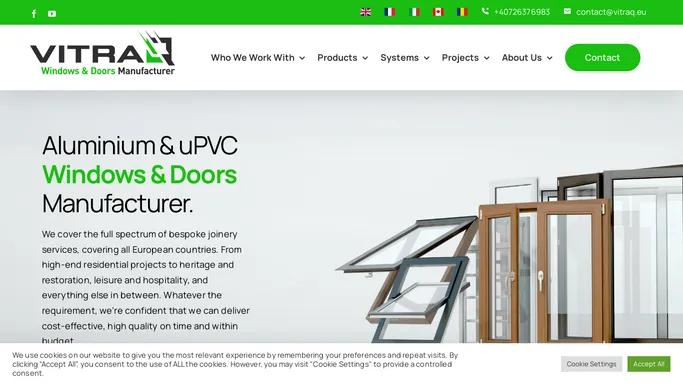 Windows - Doors - Aluminium - PVC - Wood