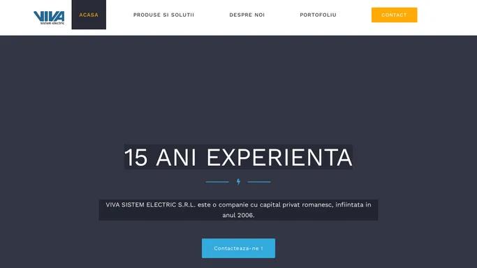 VIVA – sistem electric