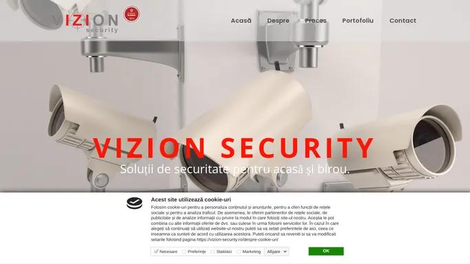 Vizion Security | Sisteme de detectie si alarmare la efractie, control acces si supraveghere video