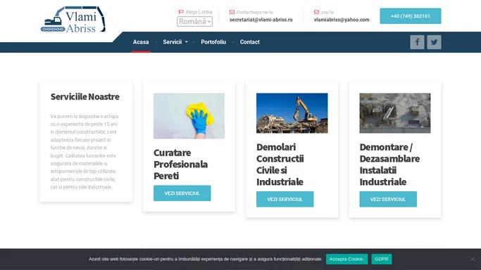 Vlami Abriss – Servicii Constructii