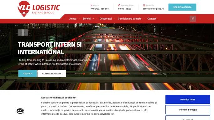 Home - VLD Logistic - Transport intern si international