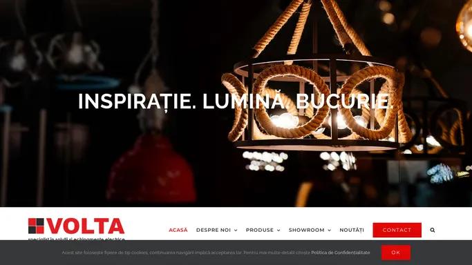 VOLTA – specialist in solutii si echipamente electrice