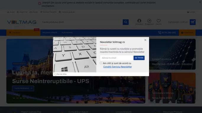 voltmag.ro - Materiale si Echipamente Energie Electrica
