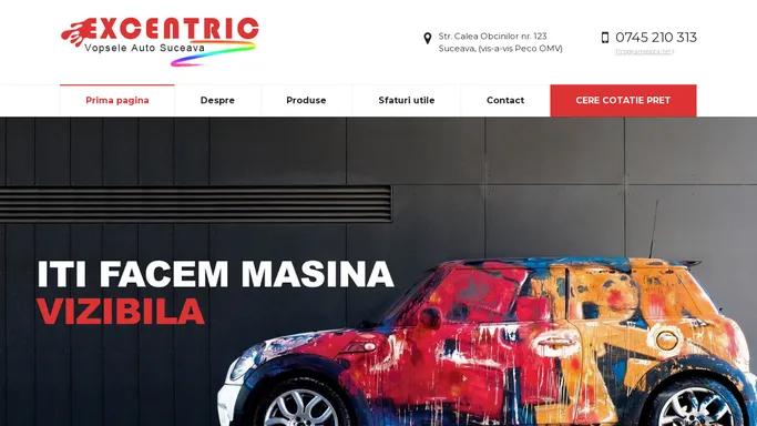 Excentric – Vopsele auto Suceava