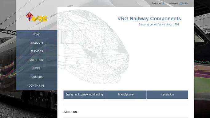 VRG - Railway Components Manufacturer