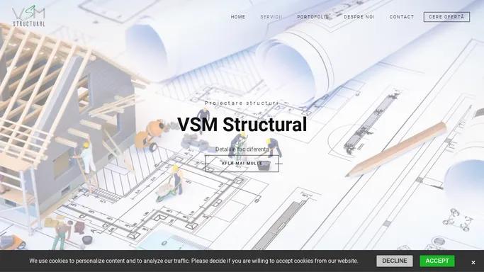 VSM Structural | Proiectare si consultanta in constructii